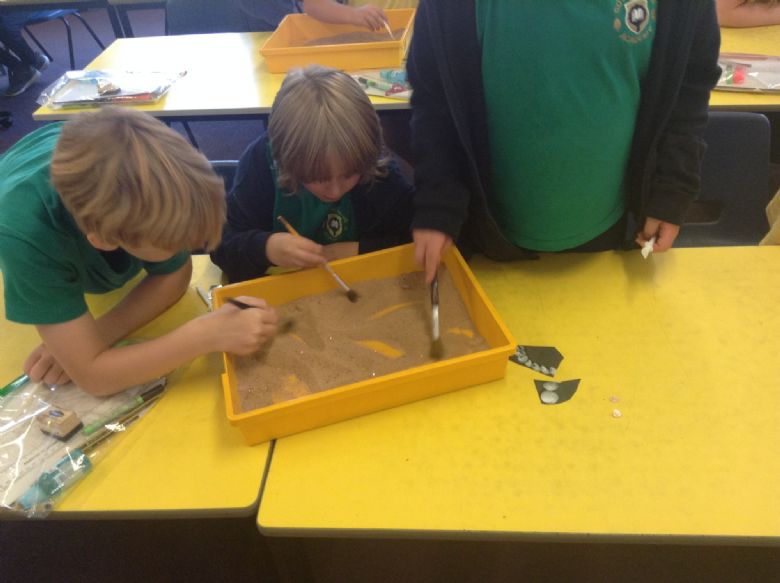 Digging for artefacts